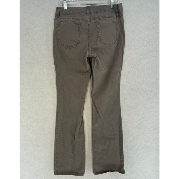 London Jean Bootcut Jeans Size 12 Extra Long Gray Casual Mid Rise VS Pants - Picture 2 of 9